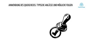Anwendung des QuickChecks