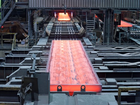 Contiuous casting line Contiuous casting line