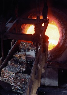 Recycling: Steel scrap replaces primary raw materials