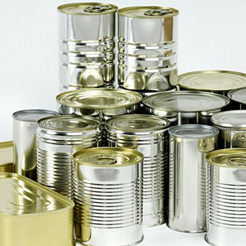 Food and pet food cans