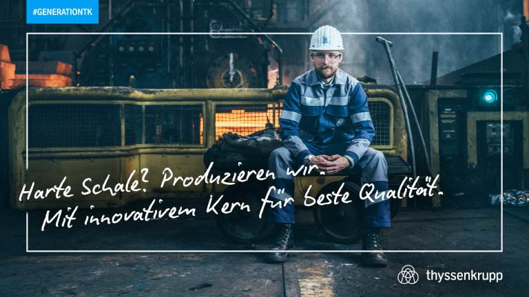 Career start at thyssenkrupp Steel Career start at thyssenkrupp Steel