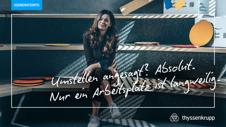 Career start at thyssenkrupp Steel Career start at thyssenkrupp Steel