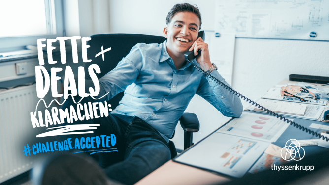 Auszubildender bei thyssenkrupp Steel