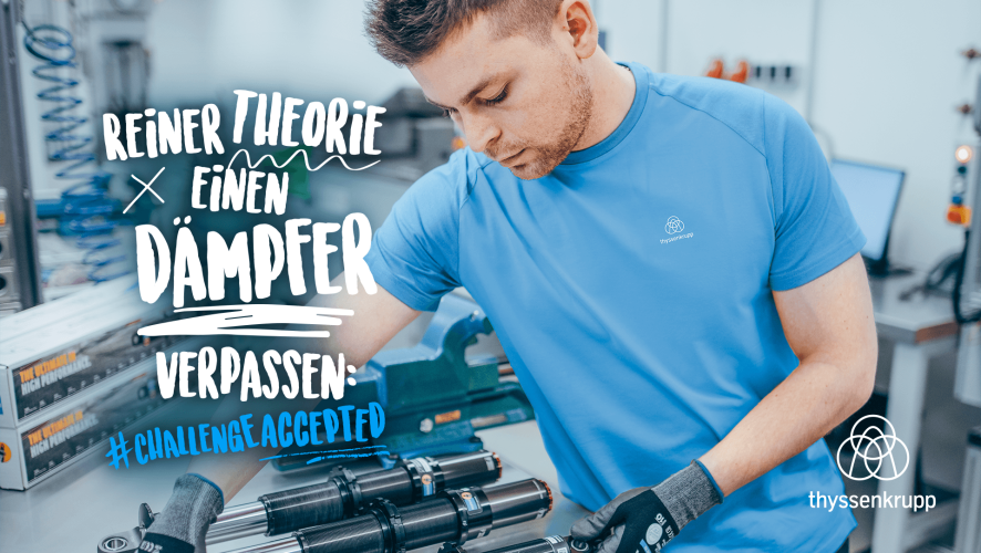 Dual student at thyssenkrupp Steel